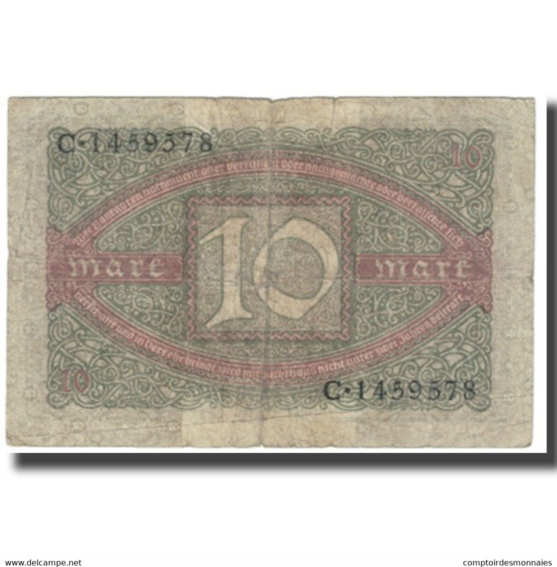 Billet, Allemagne, 10 Mark, 1920, 1920-02-06, KM:67b, TB - 10 Mark