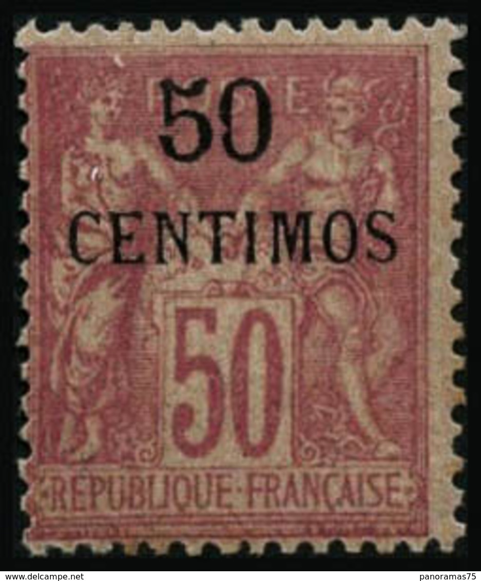 ** N°6 50c Sur 50c Rose, (type II) - TB - Sonstige & Ohne Zuordnung