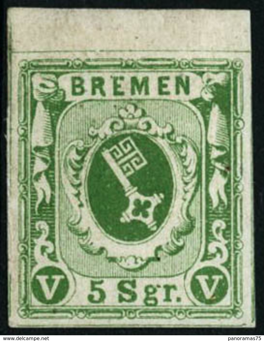 * N°4 5s Vert - TB - Brême