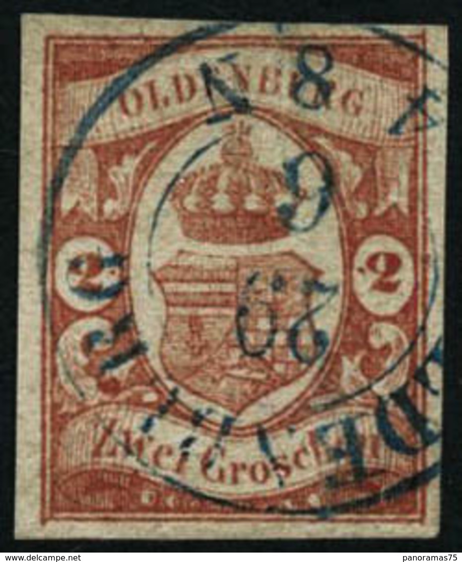 Oblit. N°13 2g Rouge - TB - Oldenbourg