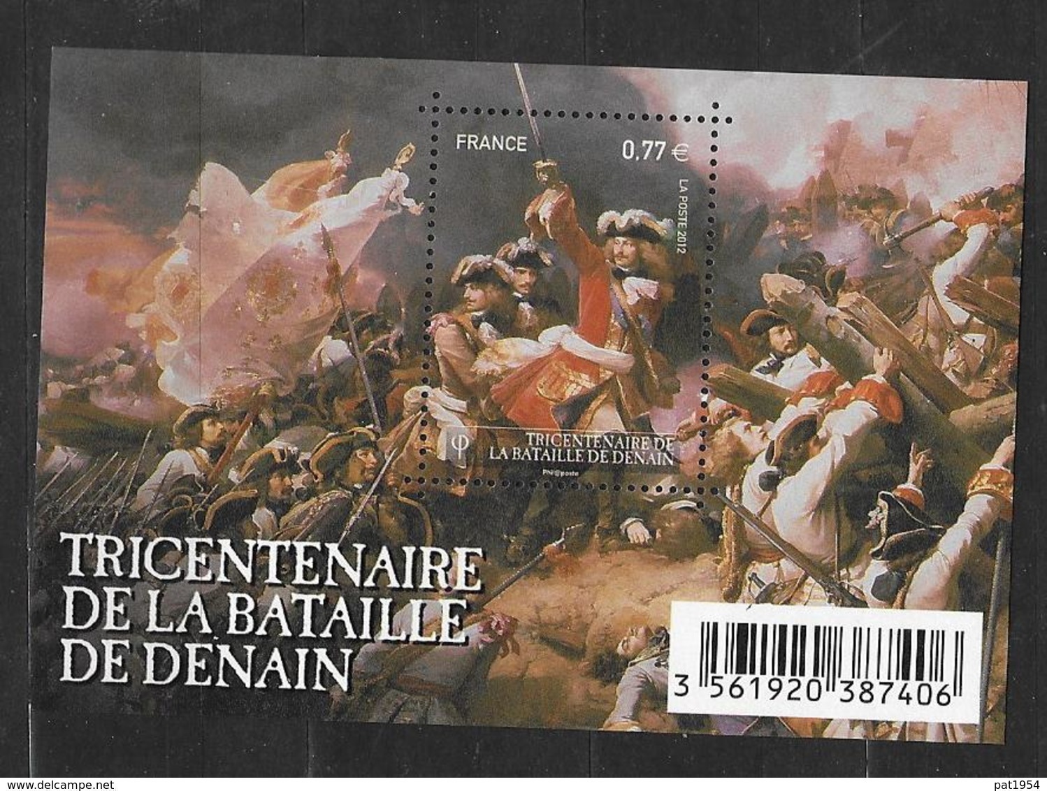 France 2012 Bloc Feuillet N° F4660 Neuf Bataille De Denain à La Faciale - Neufs