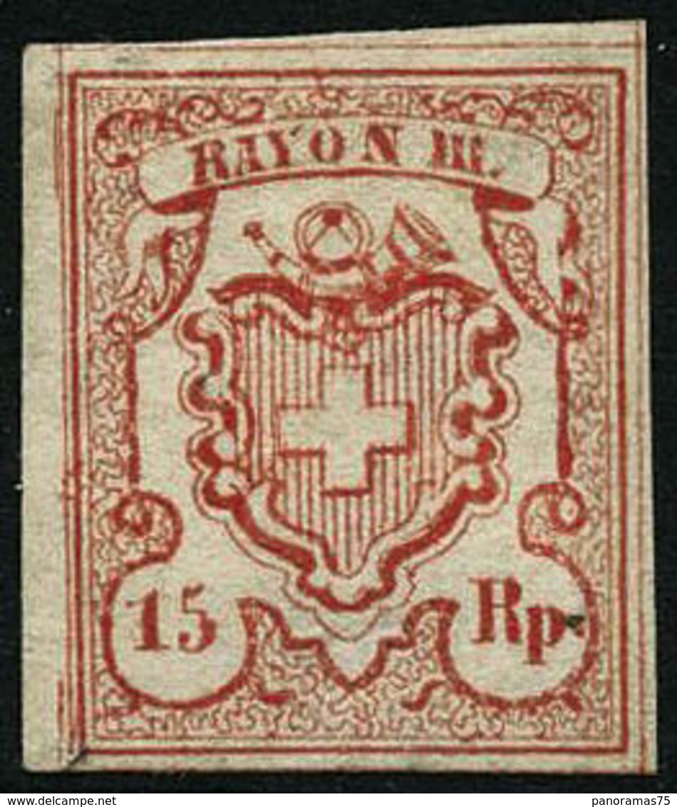 * N°22 15Rp Rouge, Type I  RARE - TB - Altri & Non Classificati