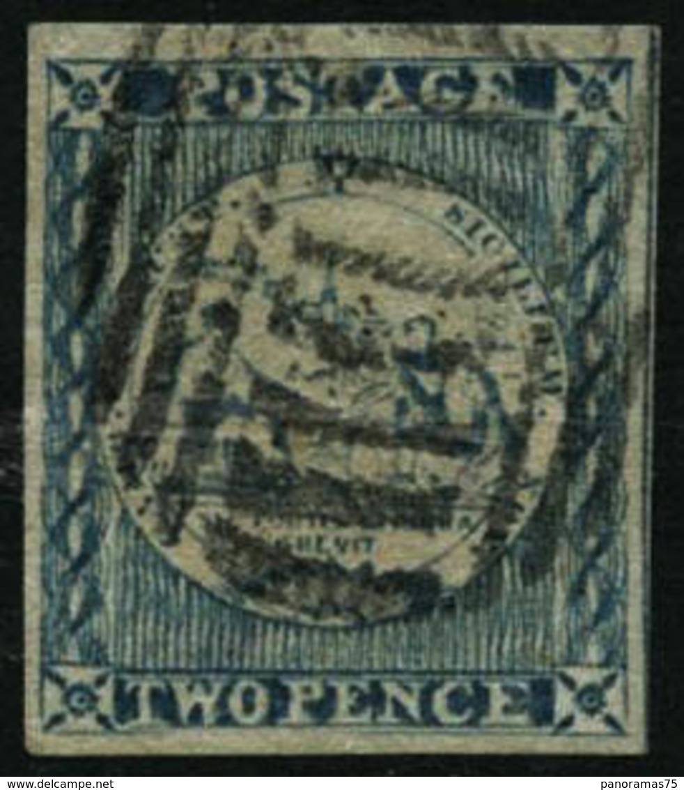 Oblit. N°3a 2p Bleu, Gravure Usée - TB - Nuevos