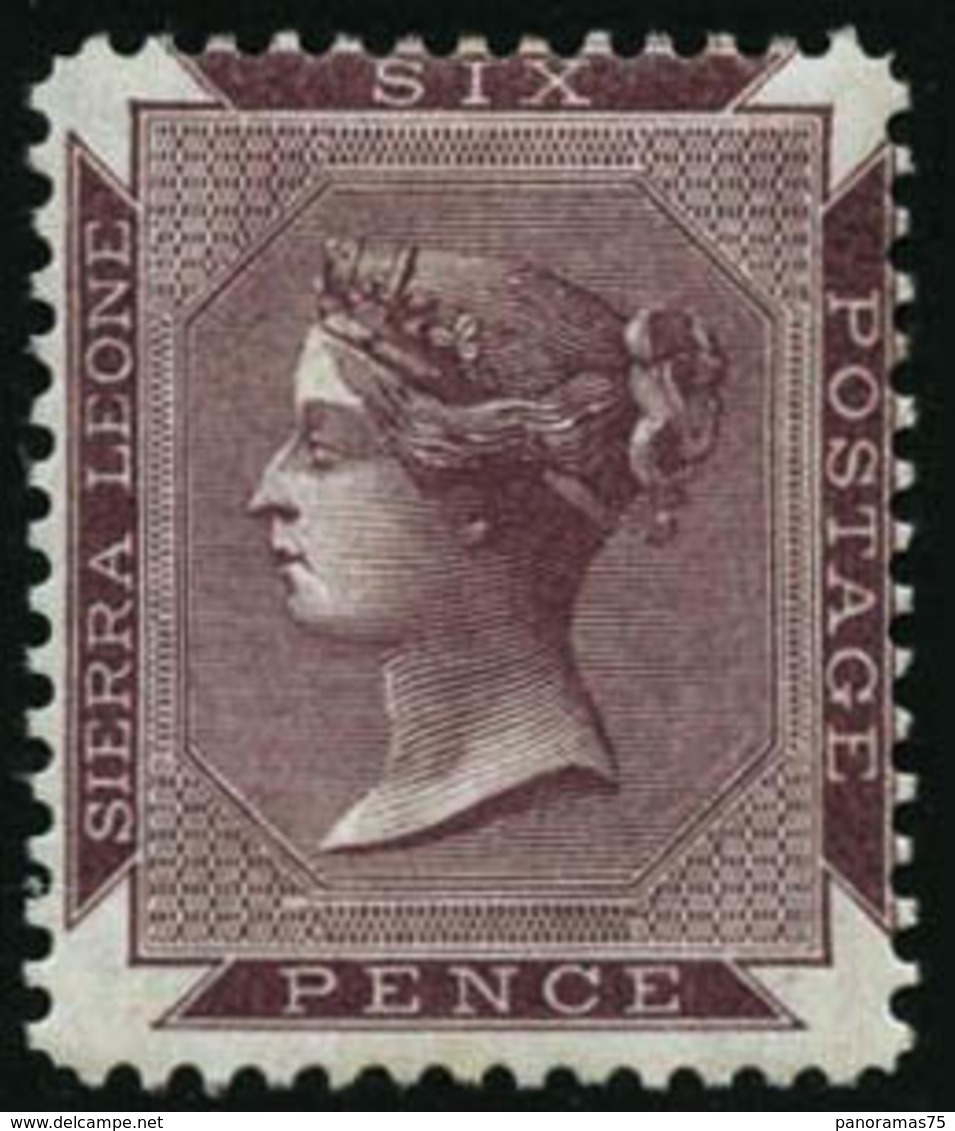 ** N°3 6p Violet - TB - Sierra Leone (...-1960)