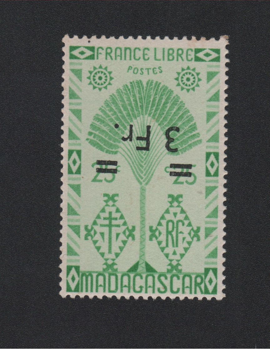 Faux Madagascar N° 295a Surcharge Renservée Gomme Sans Charnière - Unused Stamps