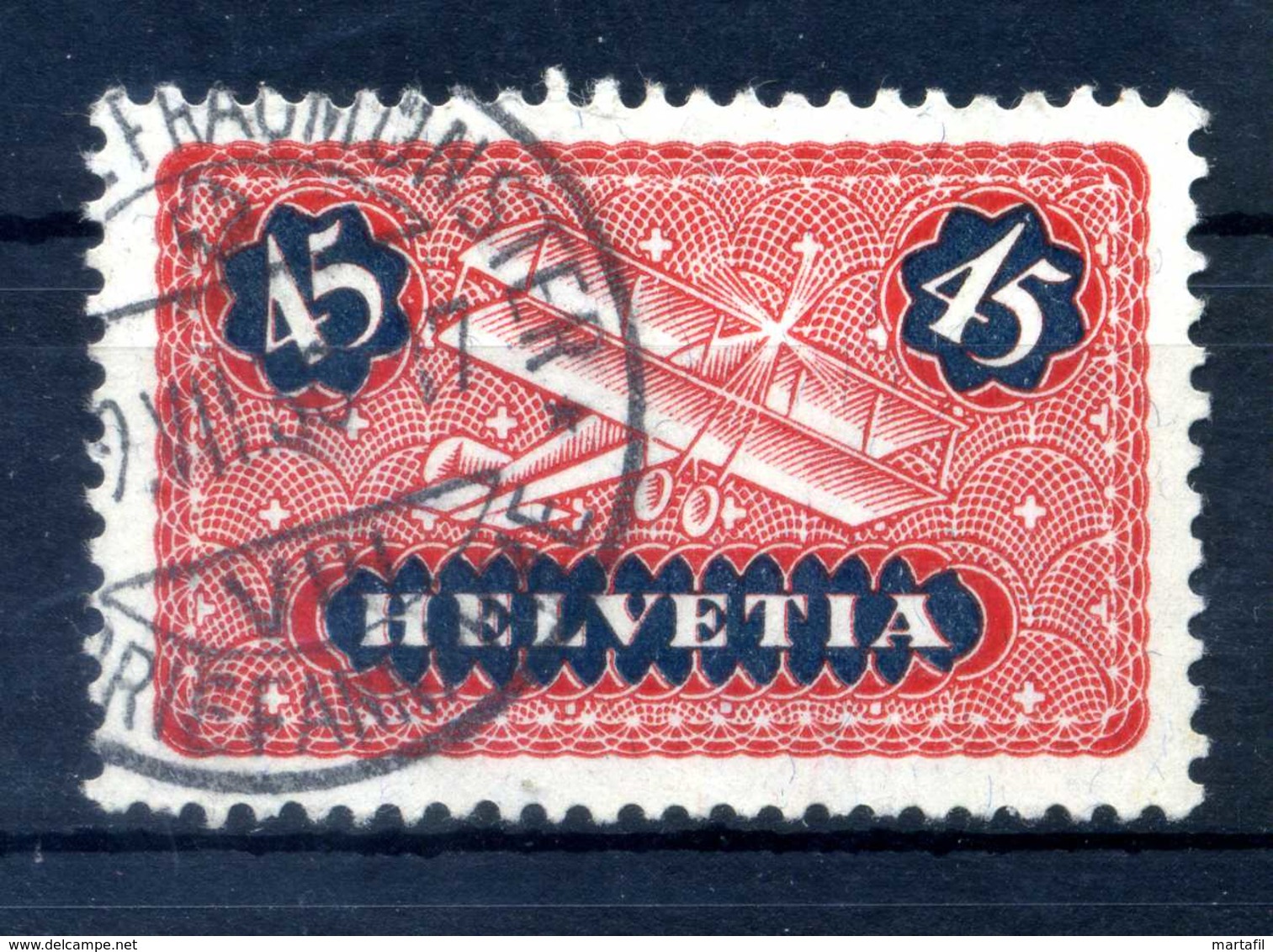 1923-27 SVIZZERA N.A8 USATO - Usati