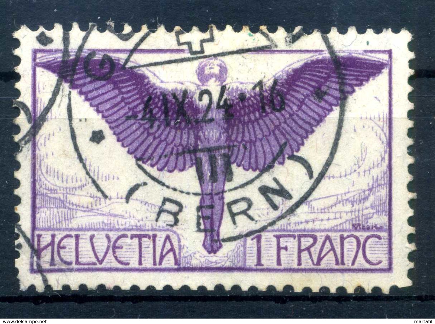 1924-36 SVIZZERA N.A12a USATO Carta Ordinaria - Usati