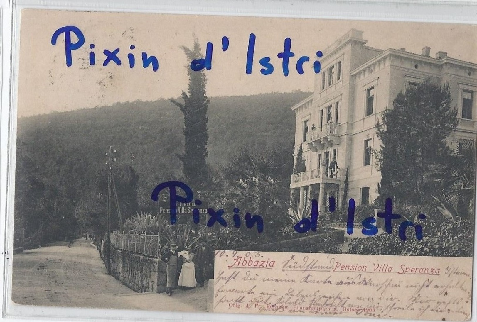 Abbazia - Istria - 1903. - Villa Speranza - Croatia