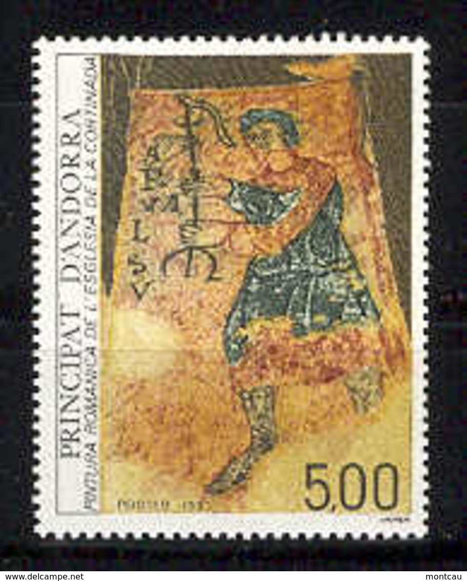 Andorra -Franc 1987 Romanic Cortinada. Y=363 E=384 - Unused Stamps