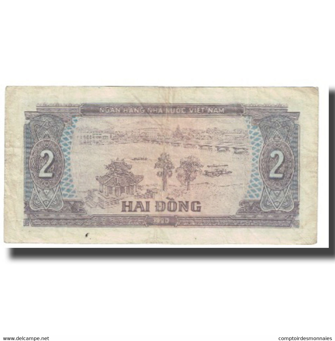 Billet, Viet Nam, 2 D<ox>ng, 1980, KM:85a, TB - Viêt-Nam