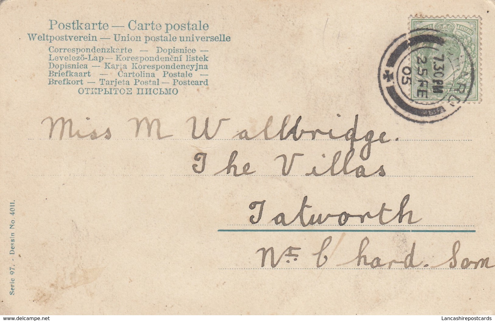 Postcard Small Child Lighting A Candle PU At Chard 1905 To Miss Wallbridge The Villas Tatworth My Ref  B13190 - Portraits
