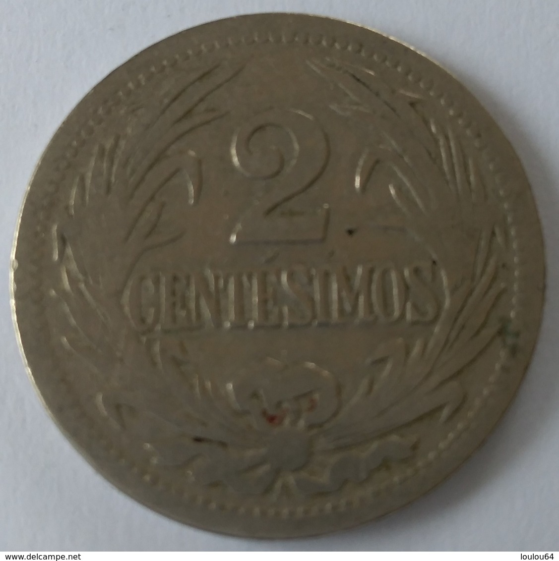 URUGUAY - 2 Centesimos 1909 - - Uruguay