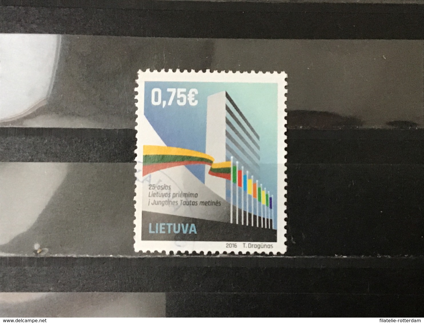 Litouwen / Lithuania - 25 Jaar Lid VN (0.75) 2016 - Litouwen