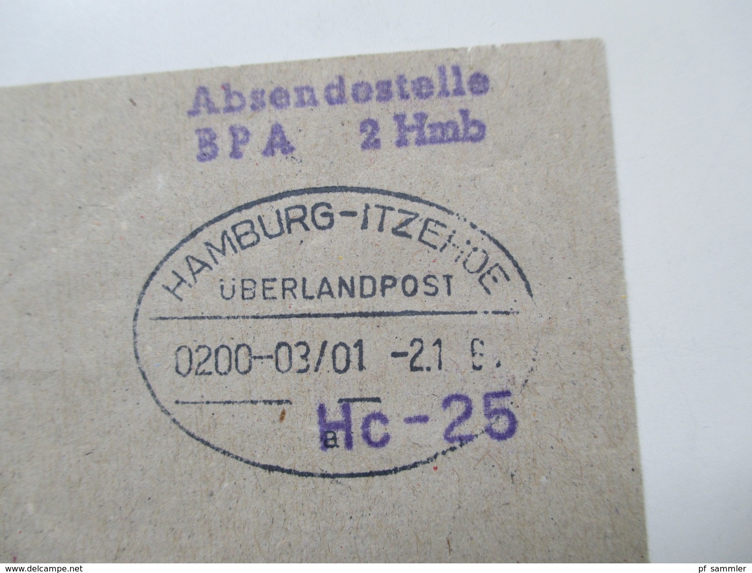 Friedrichstadt Eider Posten 2 Freistempel Belege / 1x Nachporto / 2 Karten / Aufkleber und 2 Notgeldscheine von 1921