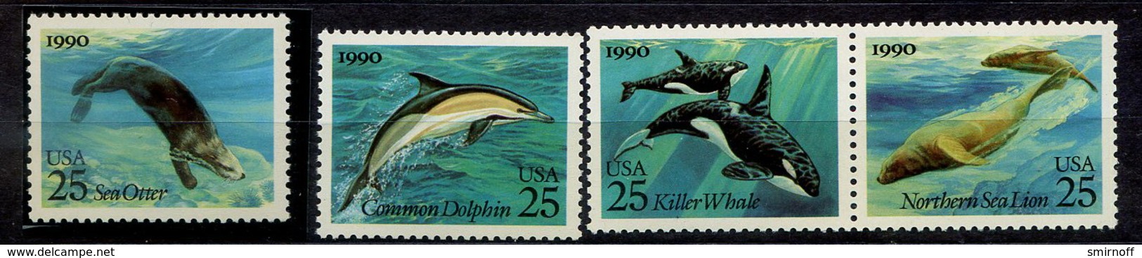 USA 1990 Sea Fauna MNH 2.25$ - Neufs