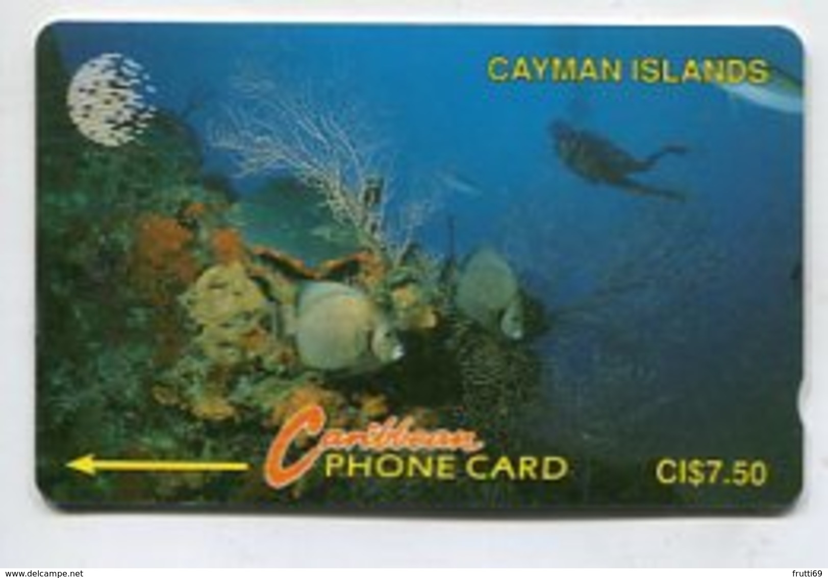 TK 05658 CAYMAN ISLANDS - 5CCIA.... - Isole Caiman