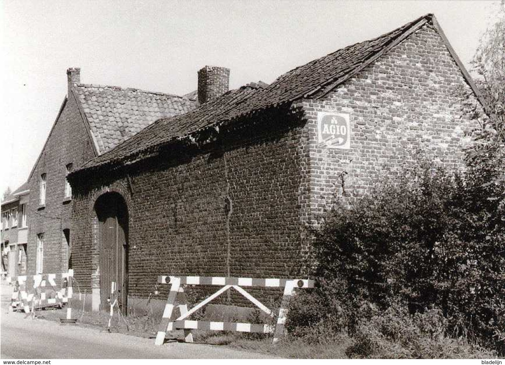 ZONHOVEN (Limburg) - Molen/moulin - De Gewezen (rosmolen-) Hoeve Van Willems (olierosmolen) Kort Voor De Sloop In 1970 - Zonhoven