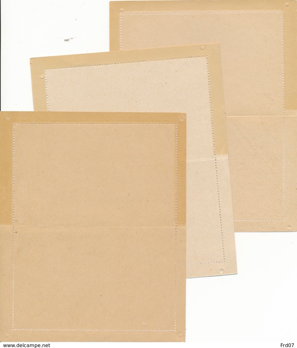 3 CL Semeuse Fond Plain - 025, 413, 810 - Cartes-lettres