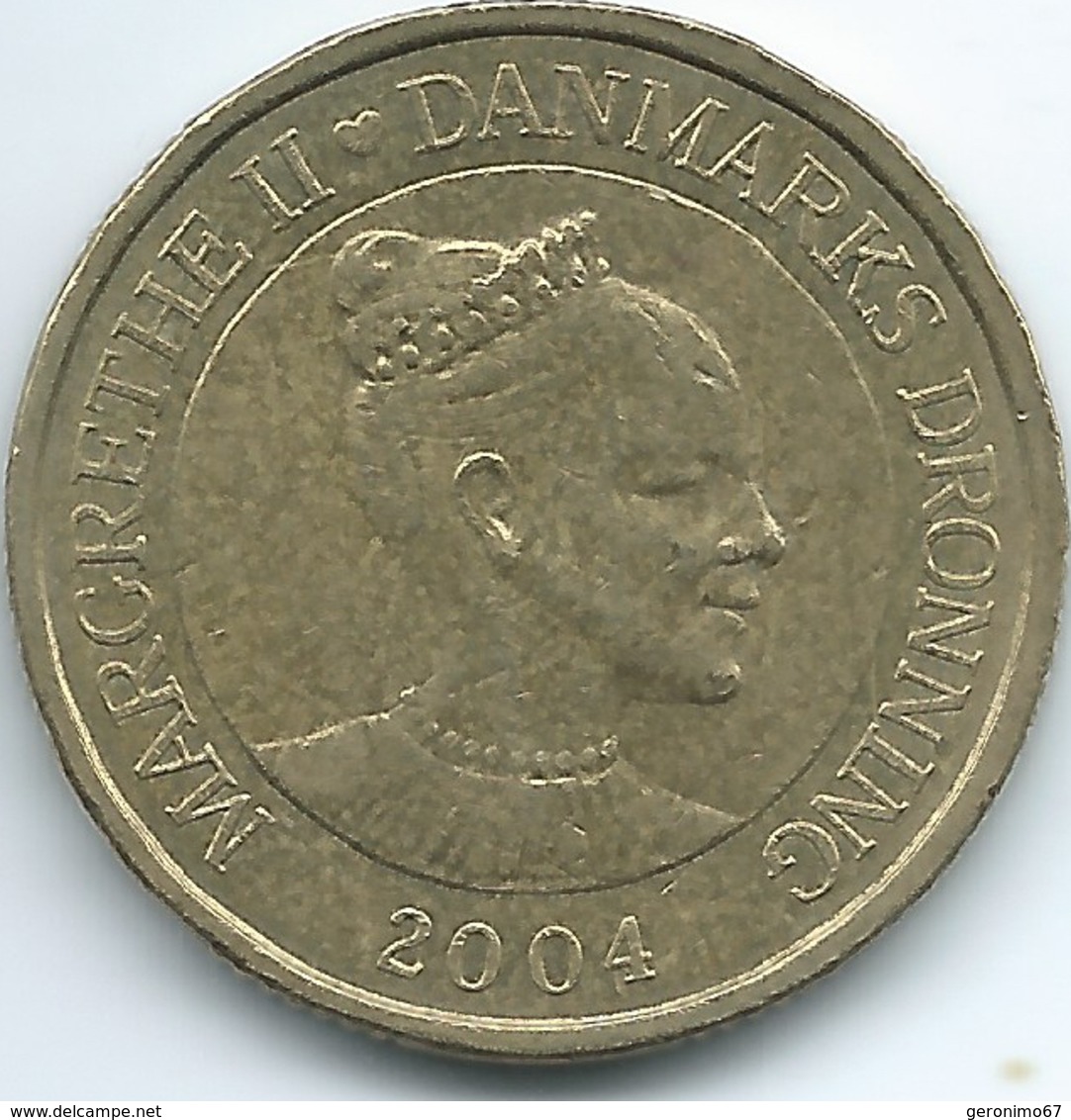 Denmark - Margrethe II - 20 Kroner - 2004 - Danish Towers - Gåsetårnet - KM893 - Denmark