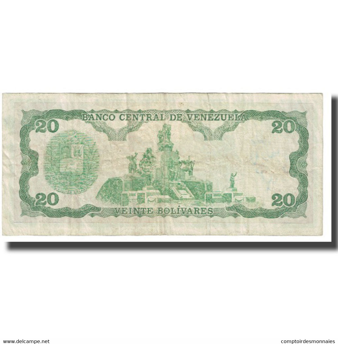 Billet, Venezuela, 20 Bolivares, 1984, 1984-09-25, KM:64a, B - Venezuela