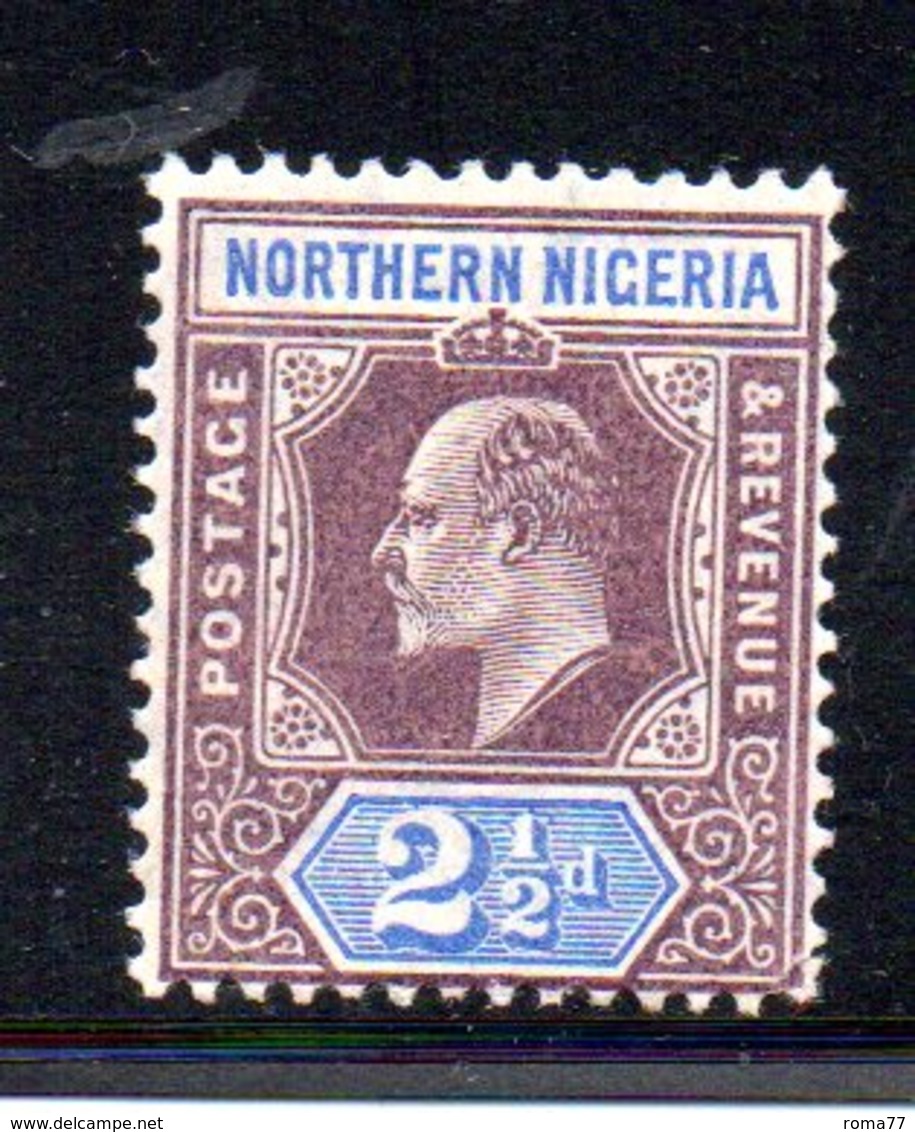 APR778 - NORD NORTHERN NIGERIA 1904 ,  Yvert  N. 22  Fil MultiCA  **  MNH  (2380A). - Nigeria (...-1960)