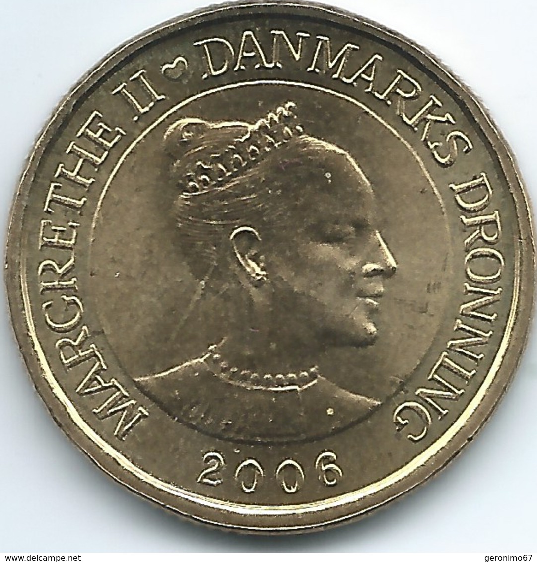 Denmark - Margrethe II - 20 Kroner - 2006 - Danish Towers - Gråsten Castle - KM902 - Denmark