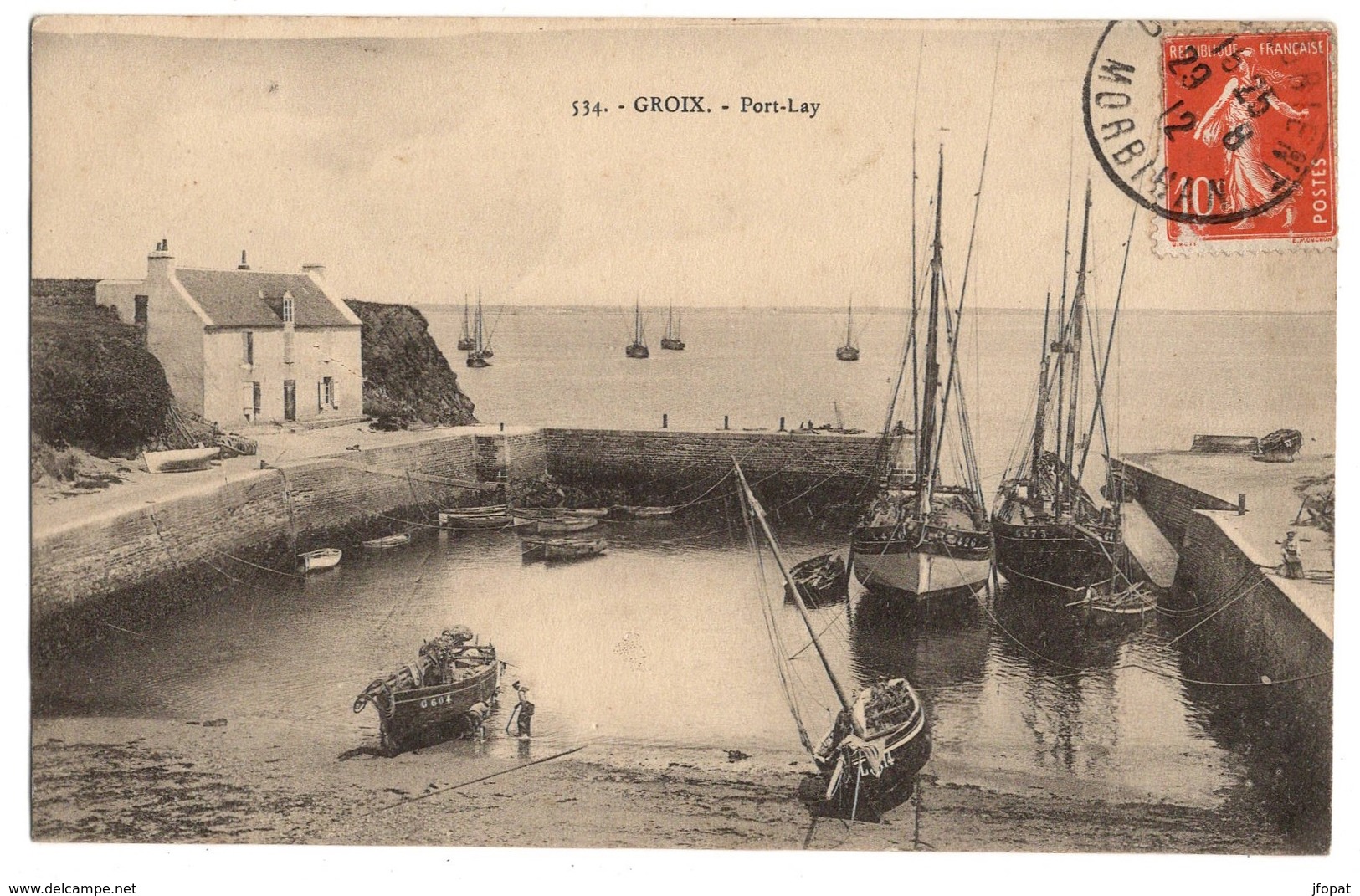 56 MORBIHAN - GROIX Port-Lay - Groix