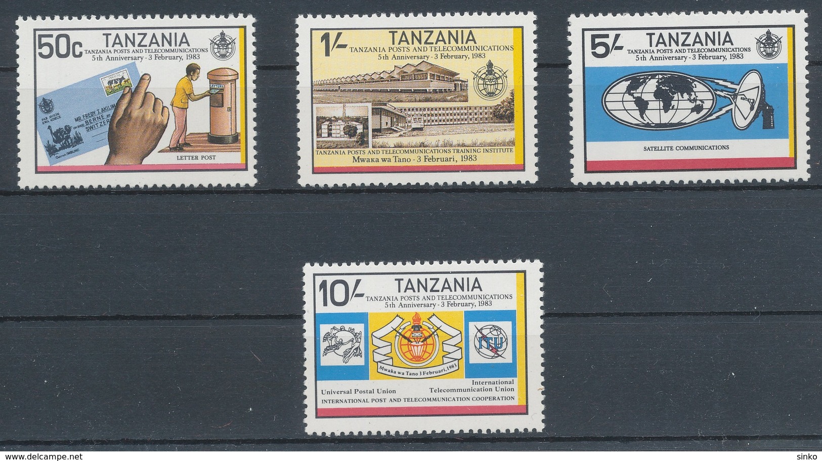 1983. Tanzania - Post - Post