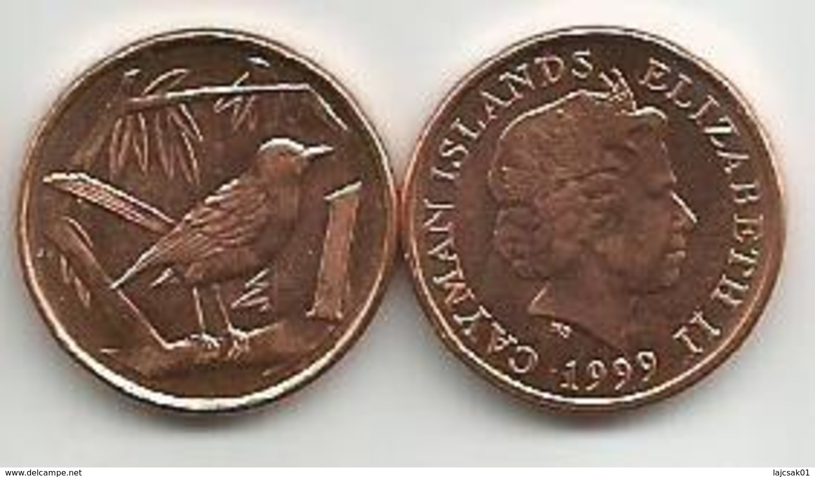 Cayman Islands 1 Cent 1999. High Grade - Kaimaninseln