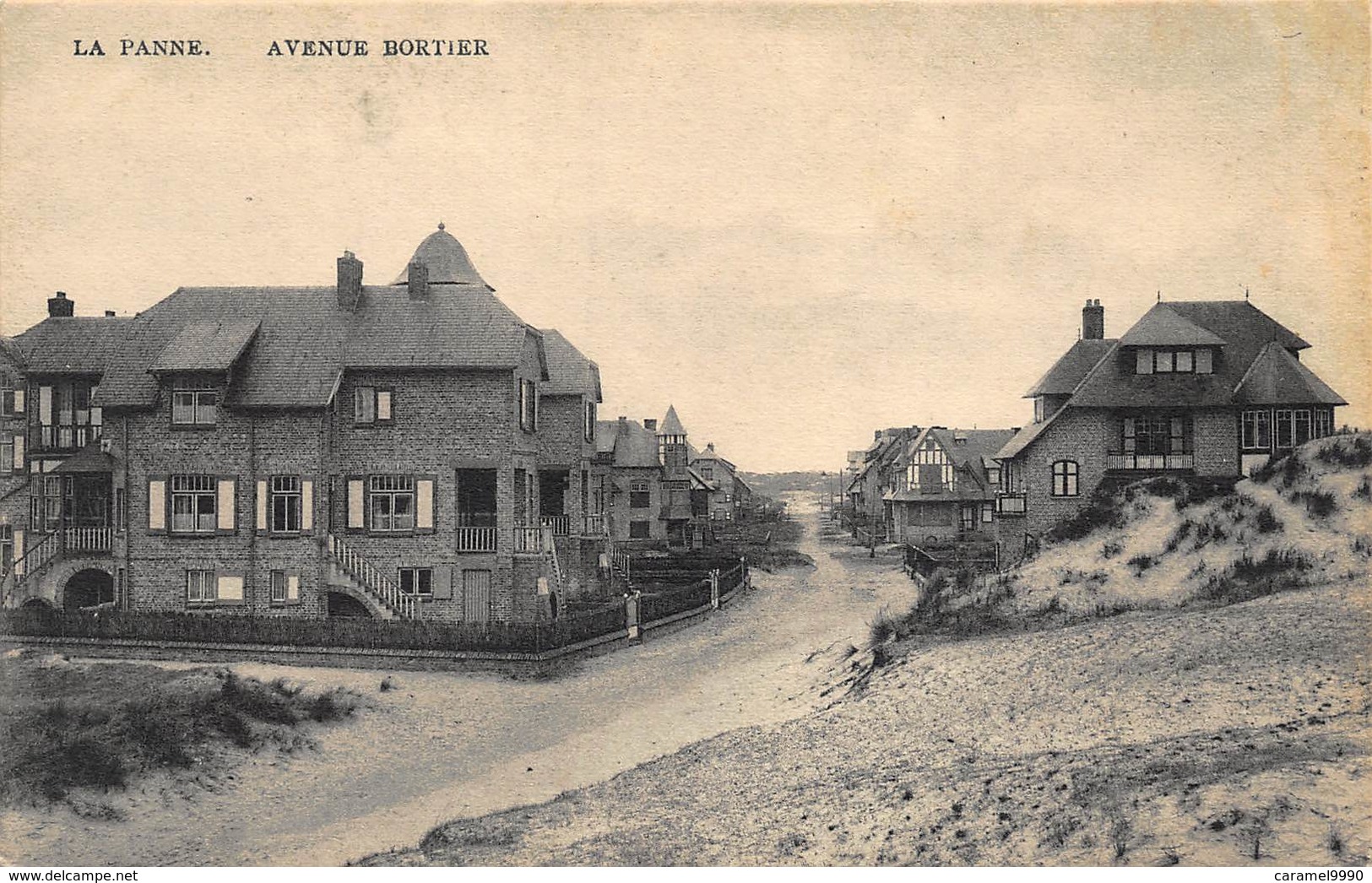 De Panne LA PANNE België verzameling van 46 verschillende prachtige kaarten van Hotel tot villa. Oude kaarten! Lot 2