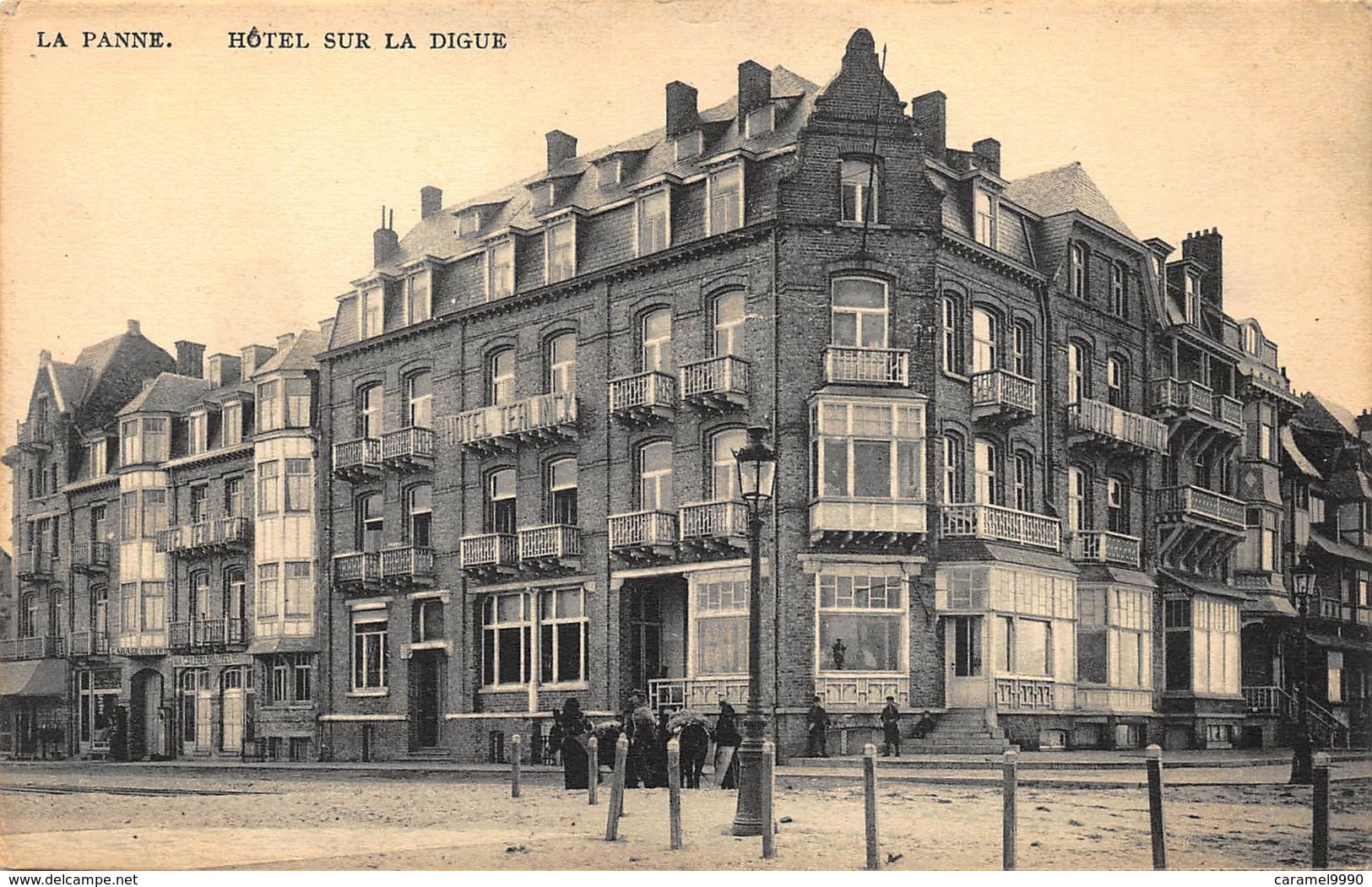 De Panne LA PANNE België verzameling van 46 verschillende prachtige kaarten van Hotel tot villa. Oude kaarten! Lot 2