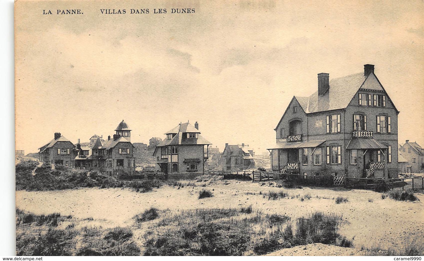 De Panne LA PANNE België verzameling van 46 verschillende prachtige kaarten van Hotel tot villa. Oude kaarten! Lot 2