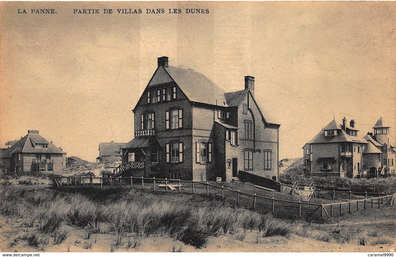 De Panne LA PANNE België verzameling van 46 verschillende prachtige kaarten van Hotel tot villa. Oude kaarten! Lot 2