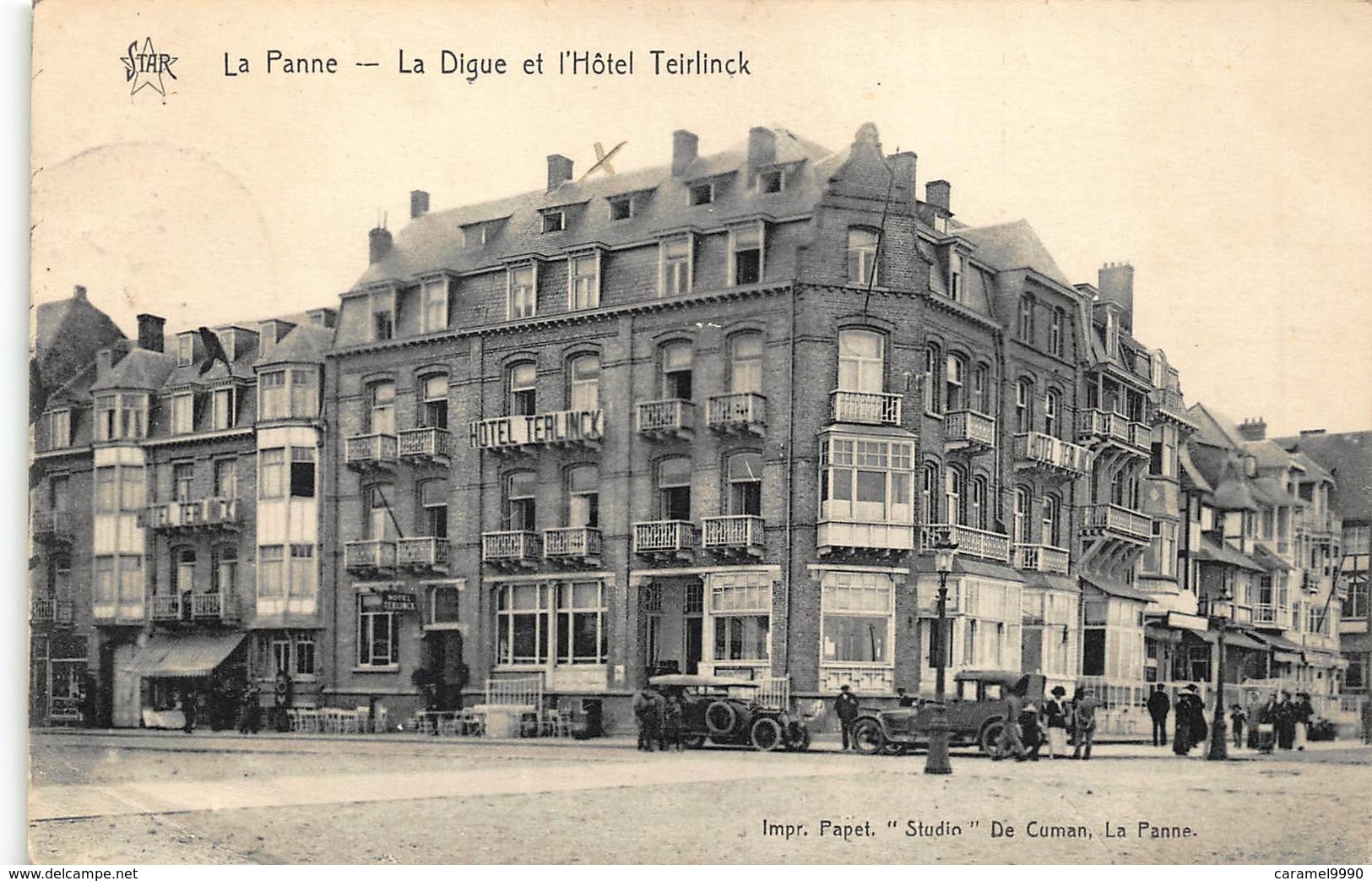 De Panne LA PANNE België verzameling van 46 verschillende prachtige kaarten van Hotel tot villa. Oude kaarten! Lot 2