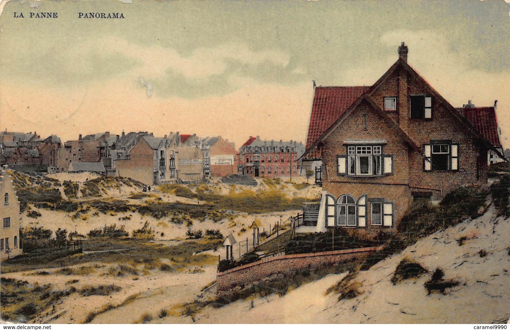 De Panne LA PANNE België verzameling van 46 verschillende prachtige kaarten van Hotel tot villa. Oude kaarten! Lot 2