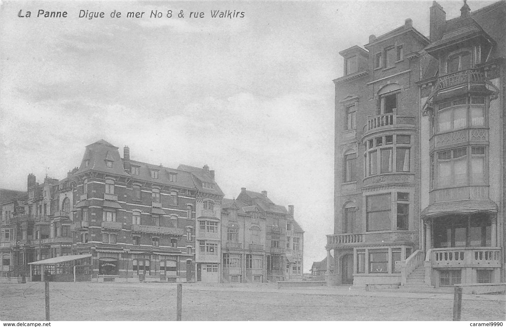 De Panne LA PANNE België verzameling van 46 verschillende prachtige kaarten van Hotel tot villa. Oude kaarten! Lot 2