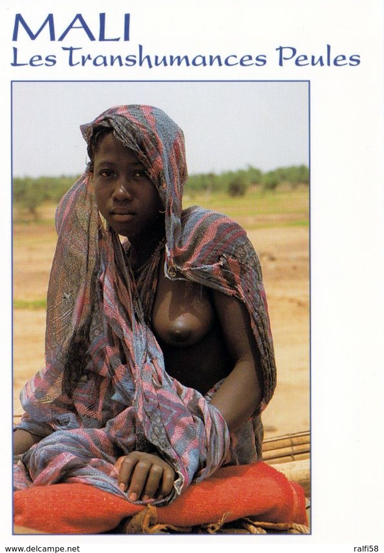 1 AK Mali * Junge Frau In Mali - Les Transhumances Peules (Volk Der Fulbe) * Akt Woman Nude * - Malí