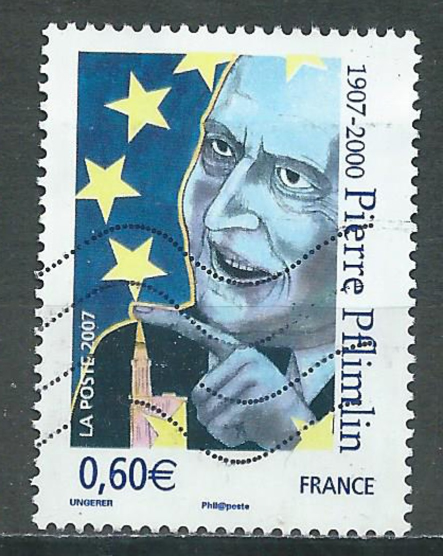 France YT N°4078 Pierre Pflimlin Oblitéré ° - Used Stamps