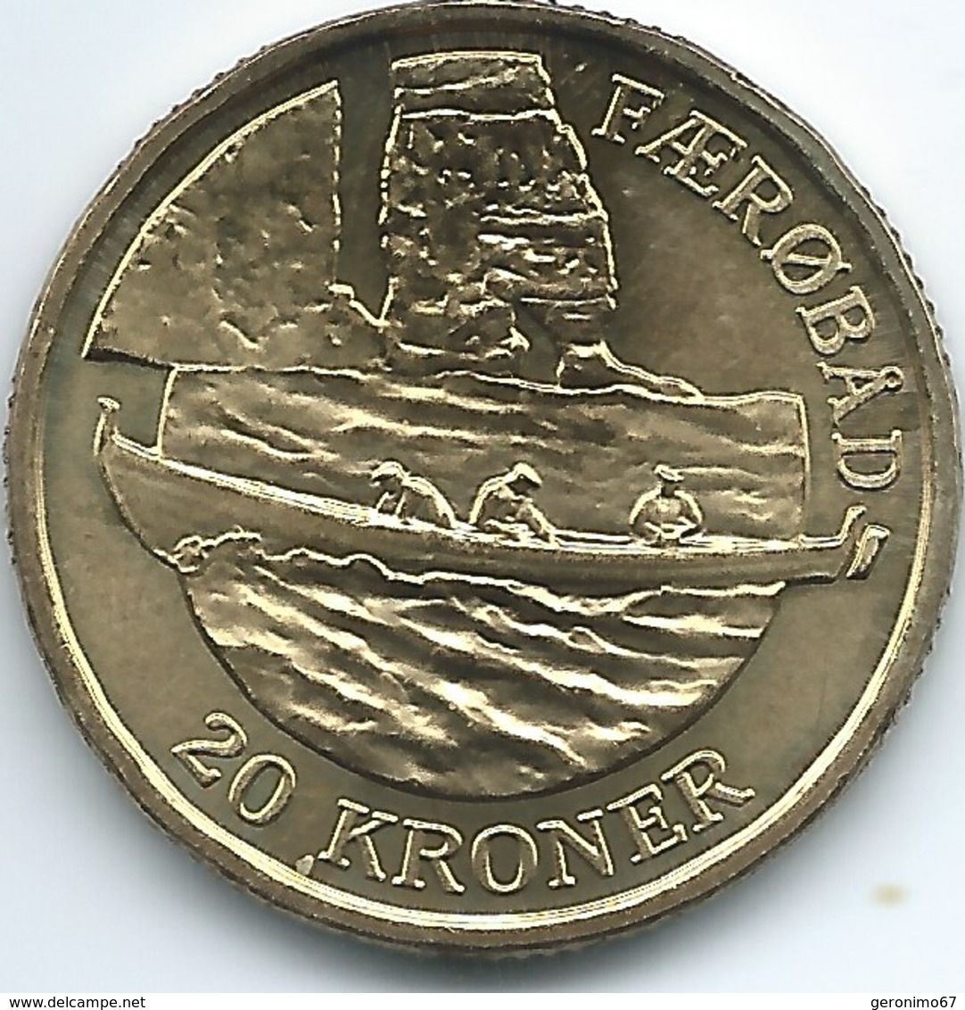 Denmark - Margrethe II - 20 Kroner - 2009 - Danish Ships - Færøbåd - KM936 - Denmark