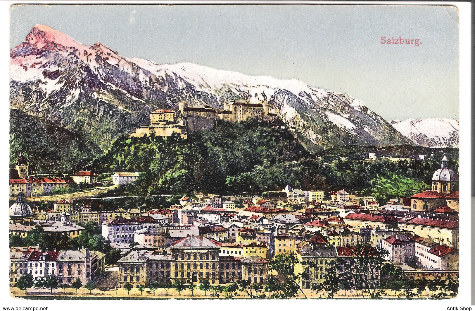 Salzburg - Stadtansicht V. 1914 (3374) - Böckstein