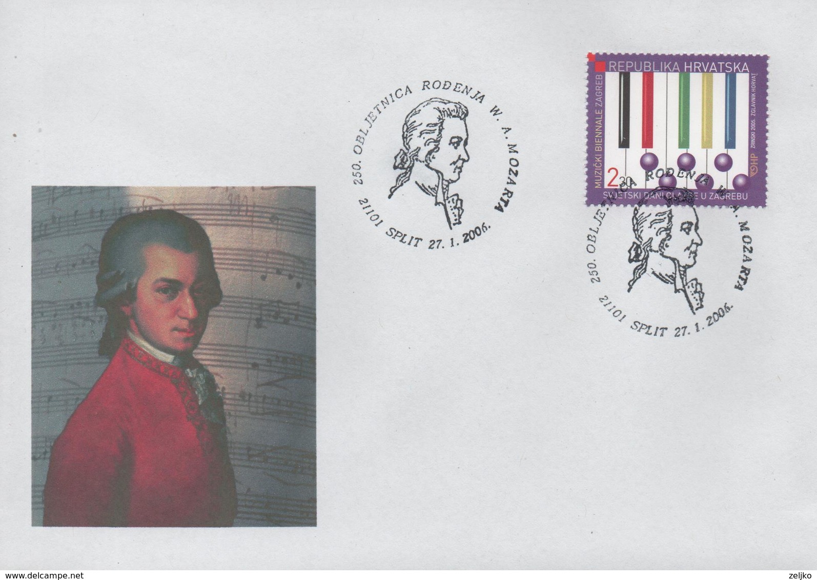 Croatia, Music, 250th Anniversary Of The Birth Of W. A. Mozart - Música