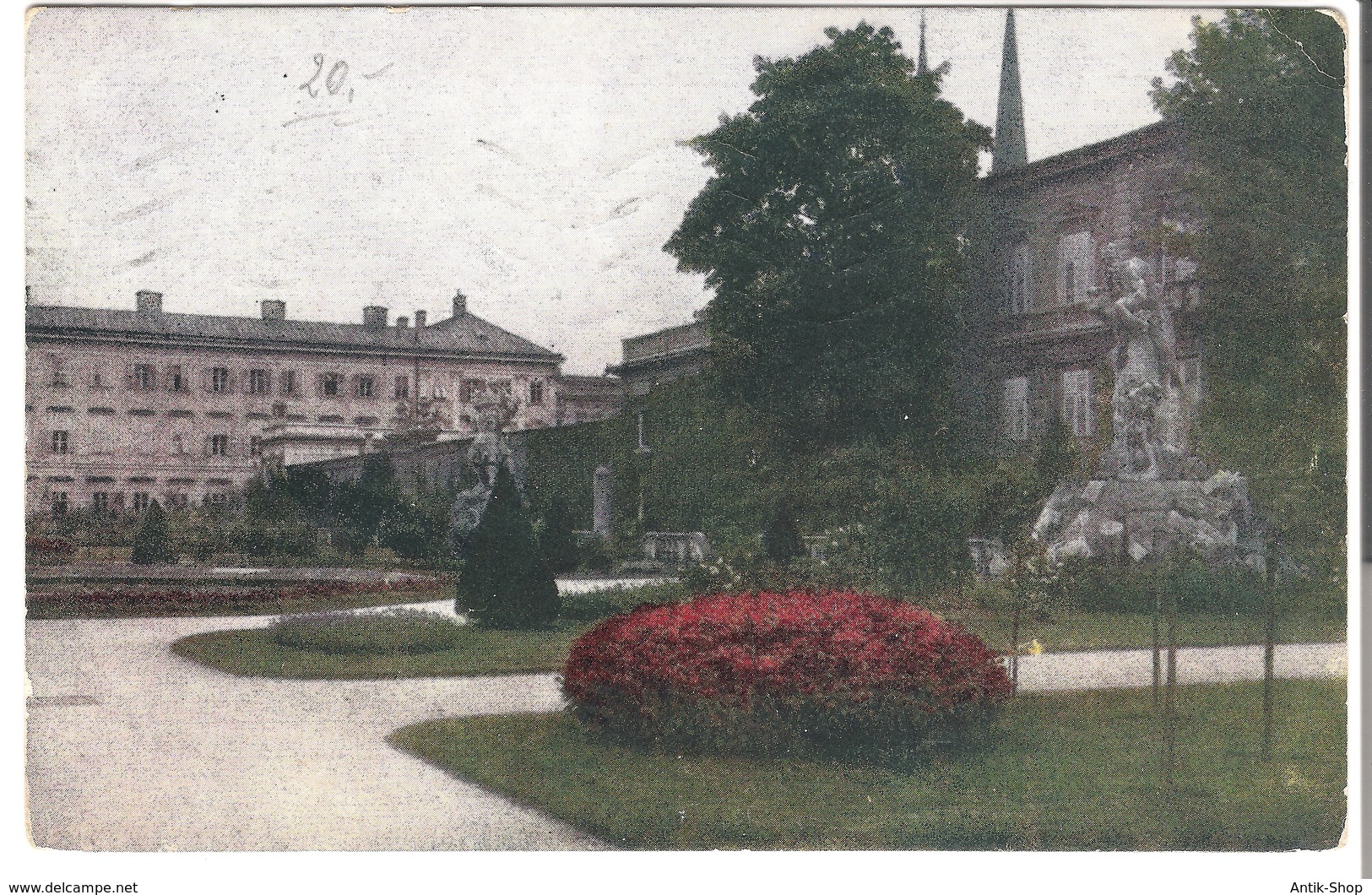 Salzburg - Mirabellen Garten V. 1913 (3376) - Böckstein