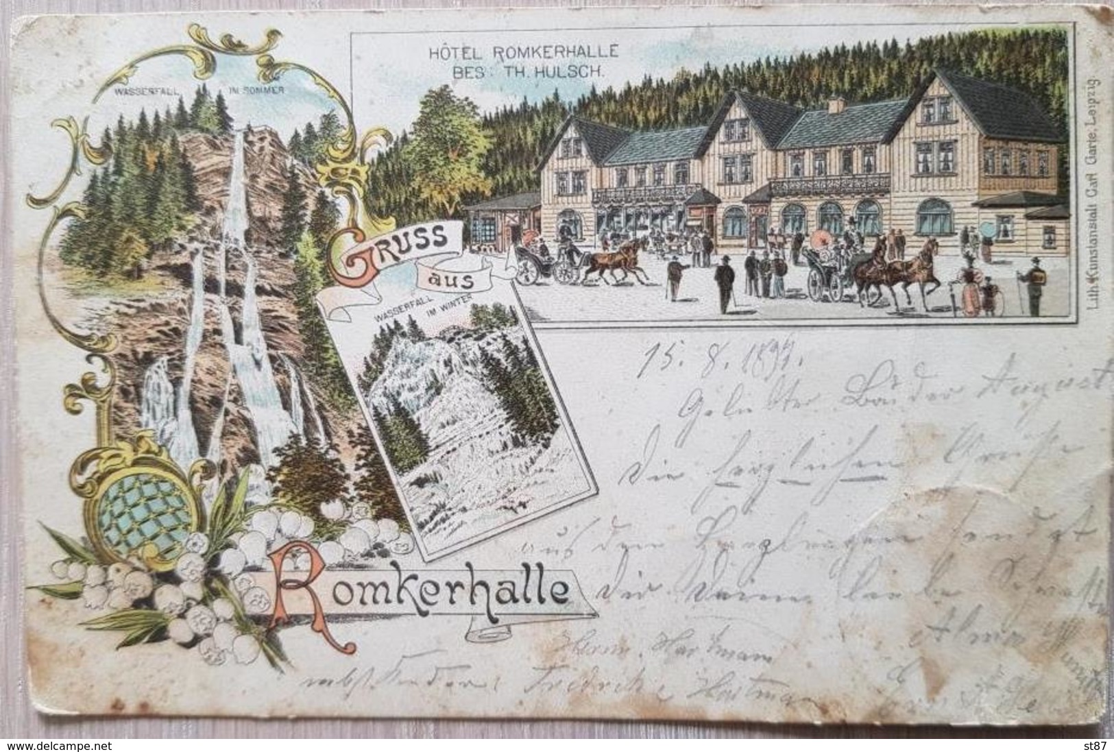 Germany Oker 1897 Gruss Aus Romkerhalle Dirt - Altri & Non Classificati