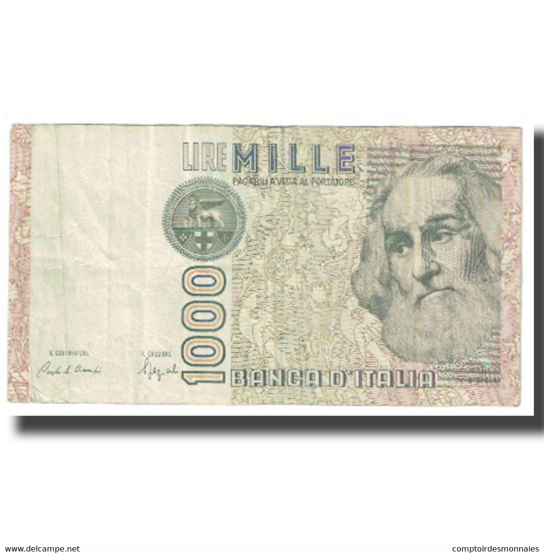 Billet, Italie, 1000 Lire, 1982, 1982-01-06, KM:109a, TTB - Autres & Non Classés