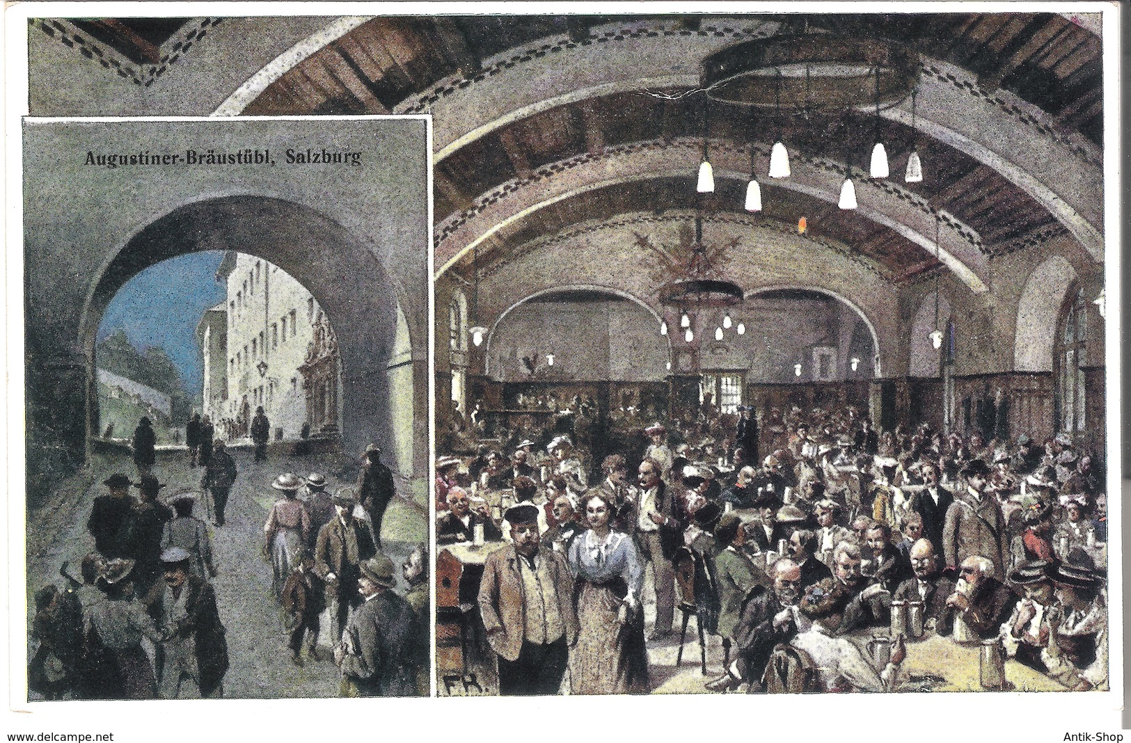 Salzburg - Augustiner Bräustübl V. 1910 (3379) - Böckstein