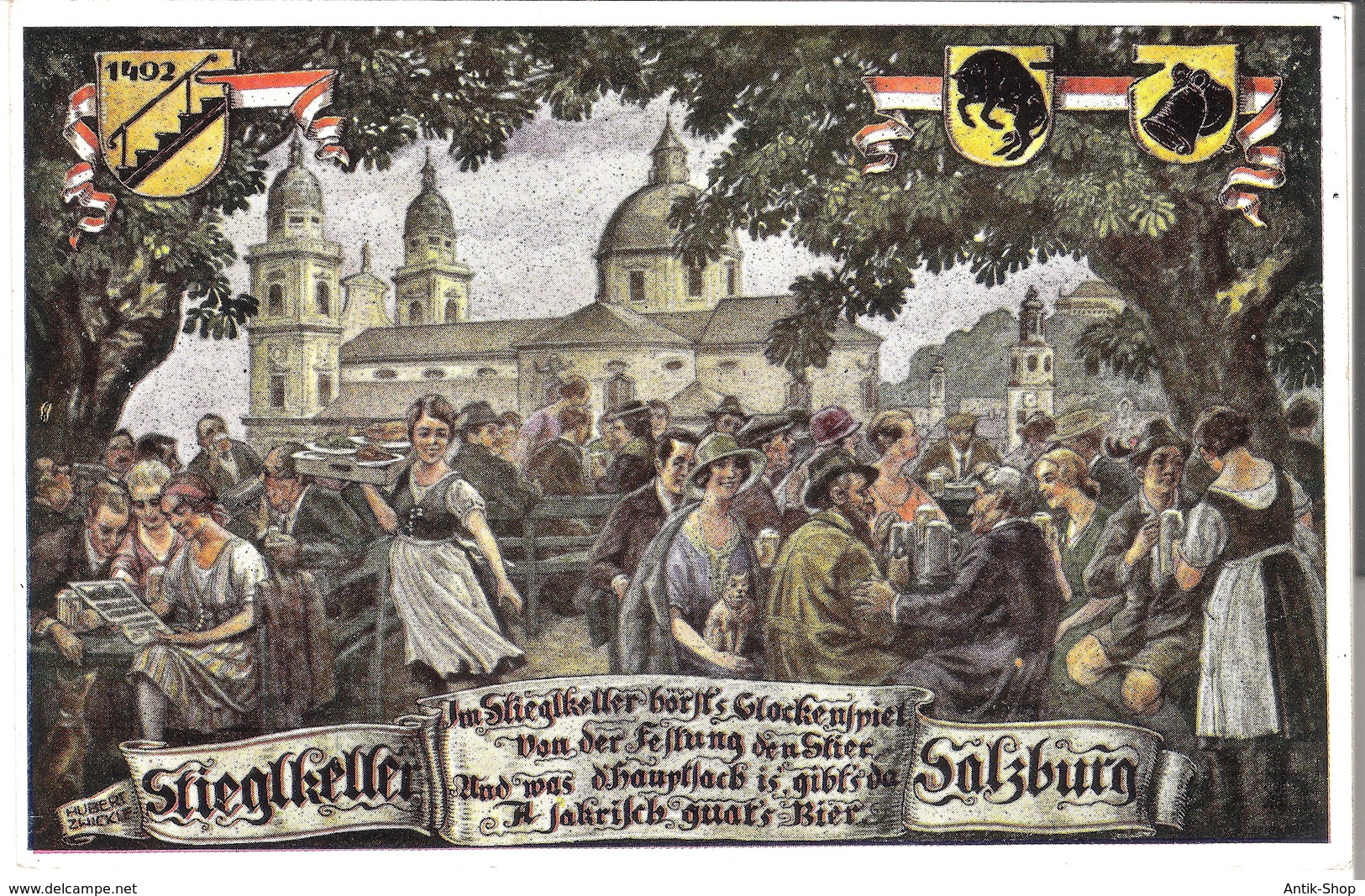 Salzburg - Stieglkeller V. 1910 (3380) - Böckstein