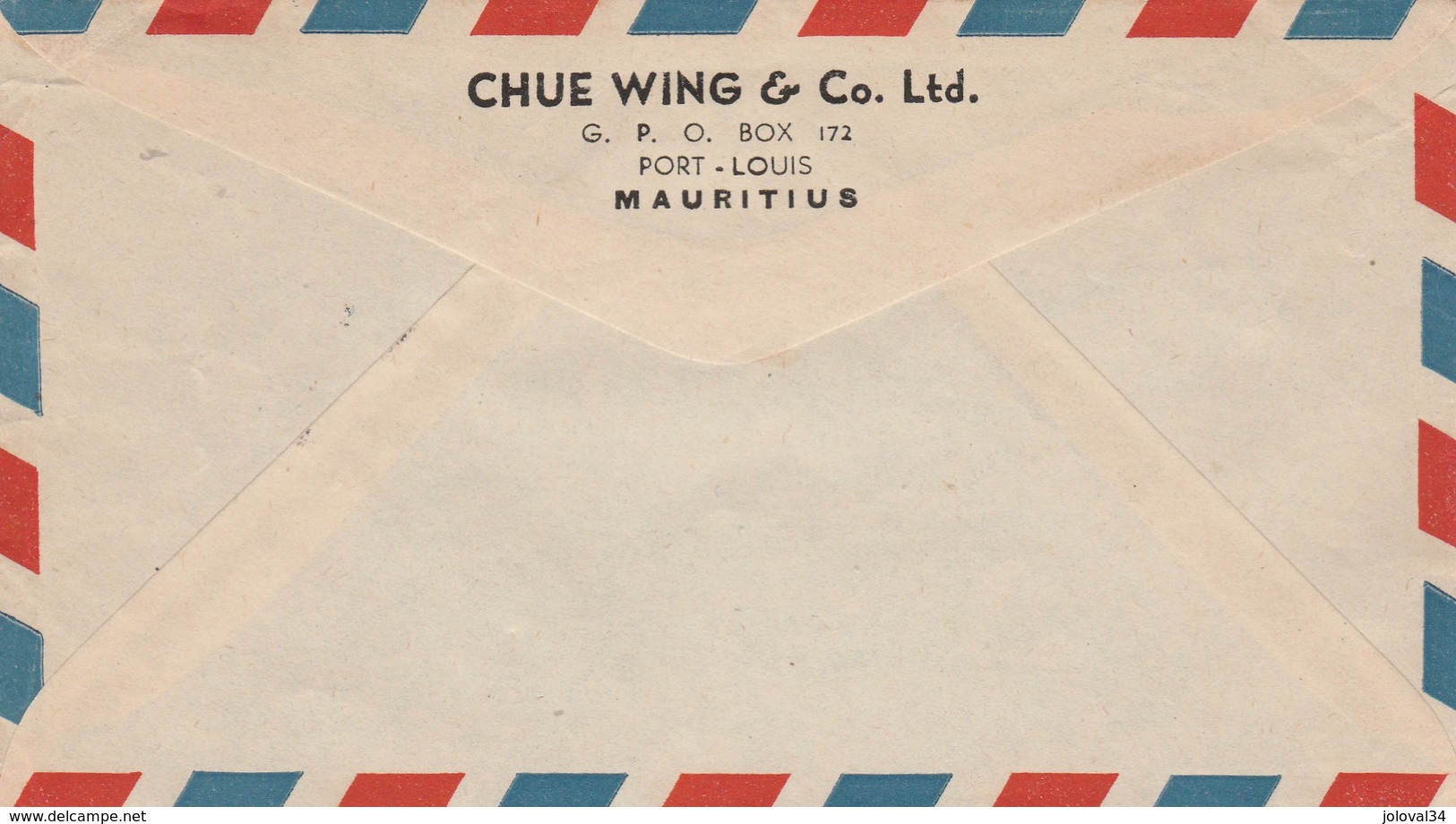 Maurice Lettre Entête Chue Wing  Pour Maroc - Oiseaux - Maurice (1968-...)