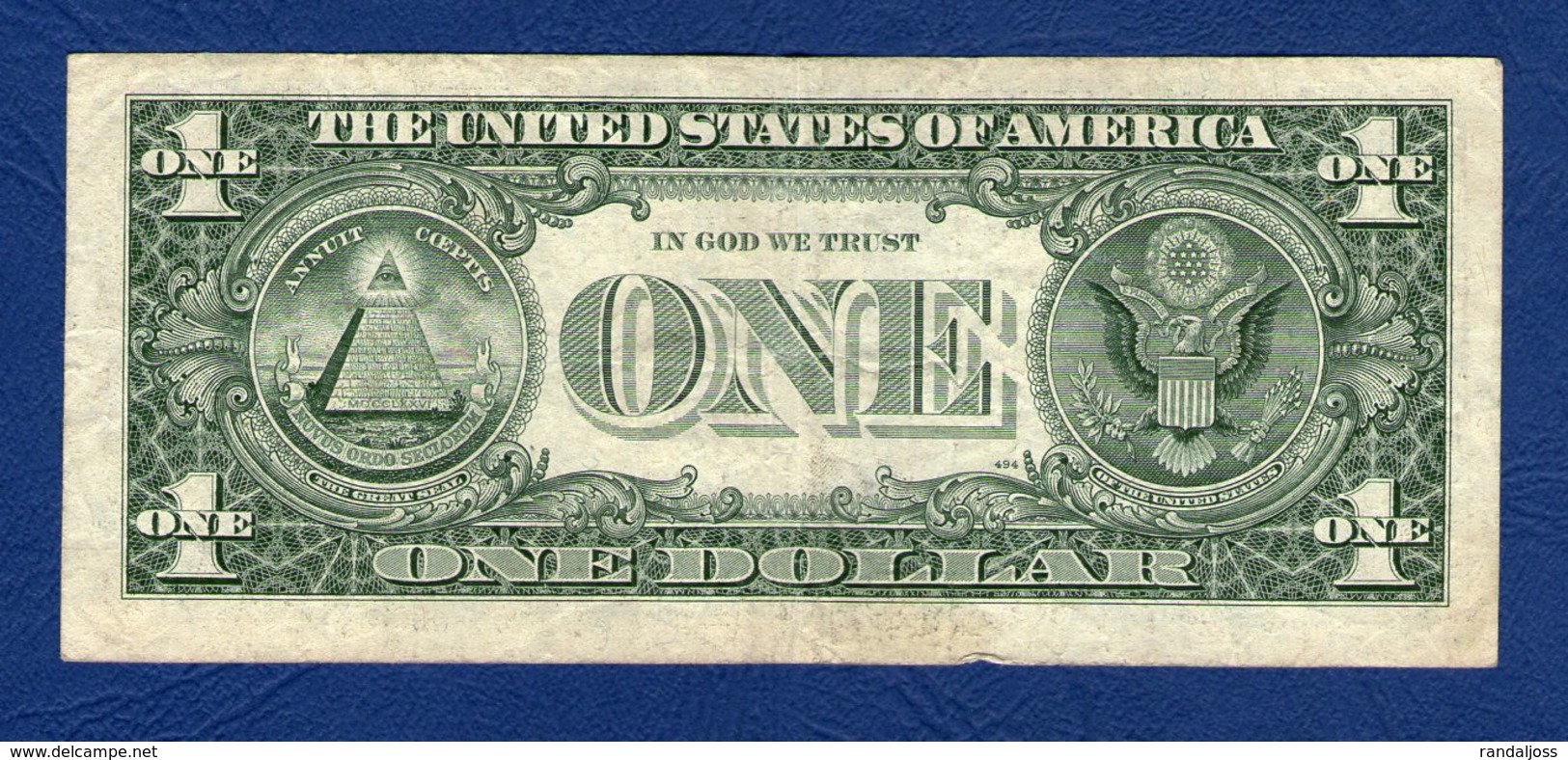 1 Dollar_1993_F6-93484413D_anoté (?) - Federal Reserve Notes (1928-...)