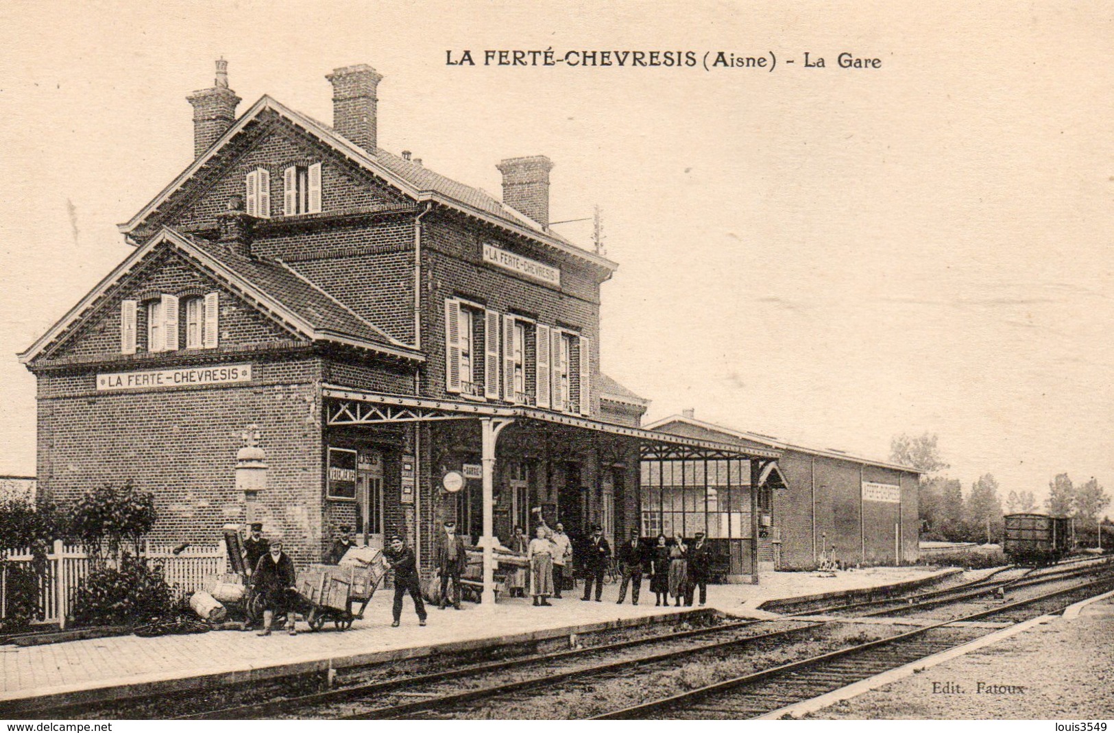 La  Ferté - Chevresis -    La  Gare. - Autres & Non Classés