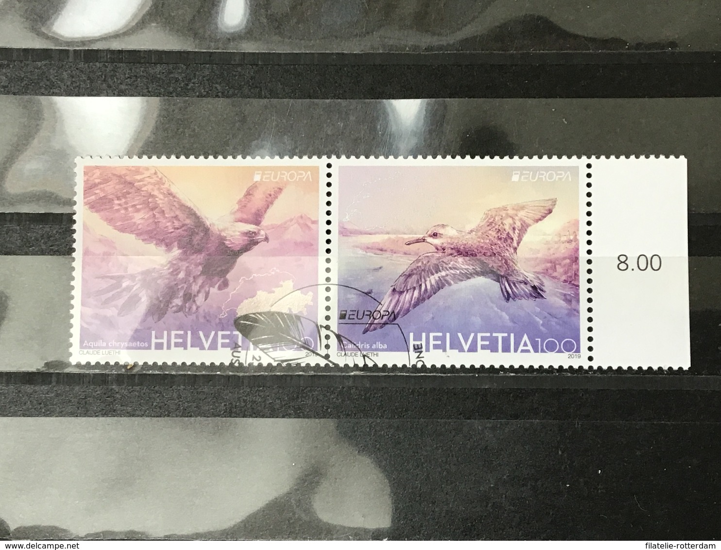 Zwitserland / Suisse - Complete Set Europa, Vogels 2019 - Used Stamps